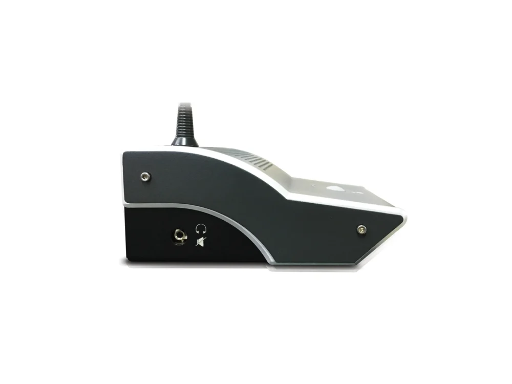 Npe Cf-128d(M) ไมโครโฟนผู้ร่วมประชุมคอนเดนเซอร์ ก้านยาว 48 ซม. พร้อมไฟ Led
