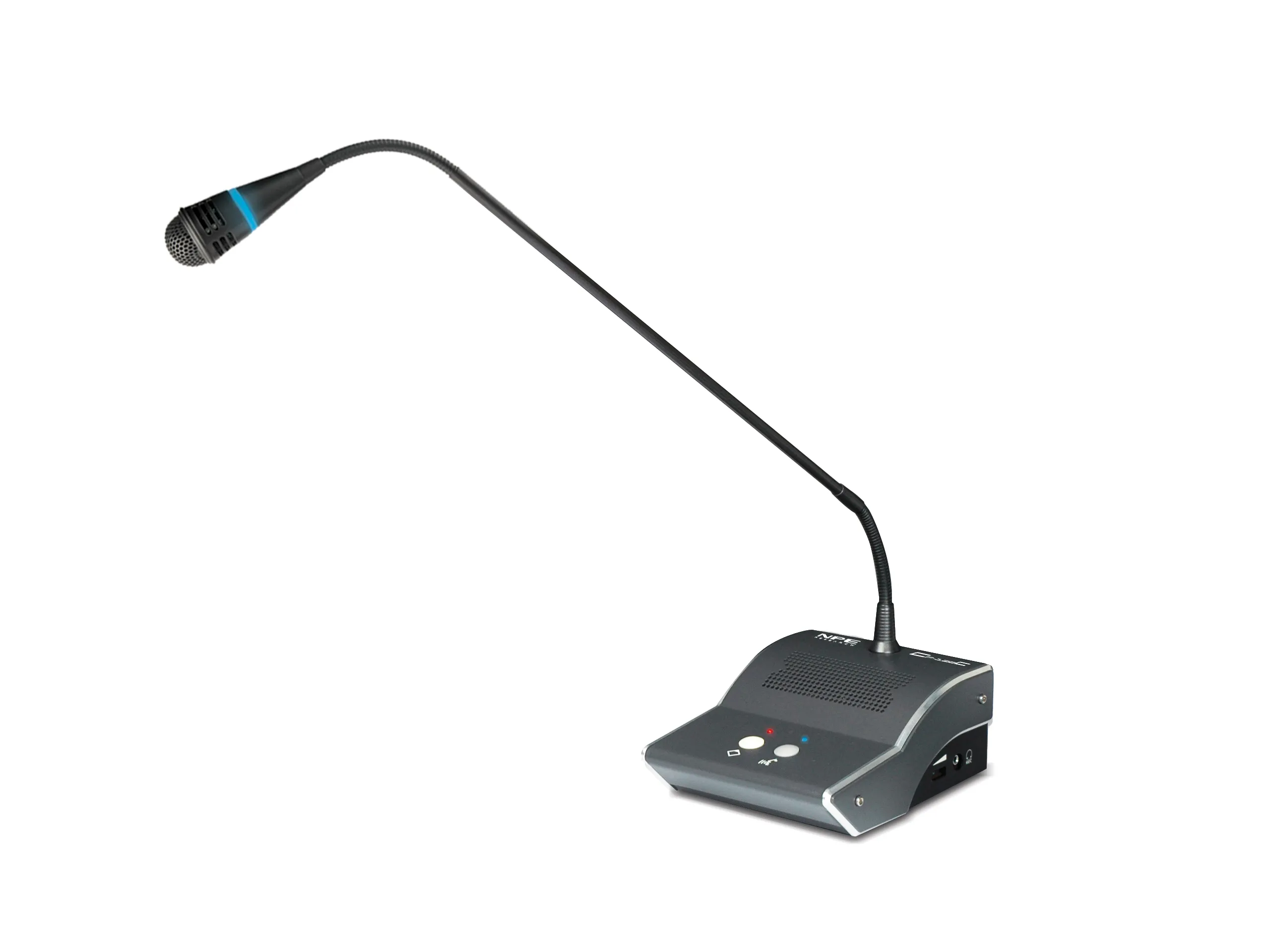 Npe Cf-128c(L) ไมโครโฟนประธานชุดประชุมคอนเดนเซอร์ ก้านยาว 60 ซม. พร้อม Priority และไฟ Led Npe Cf-128c(L) ไมโครโฟนประธานชุดประชุมคอนเดนเซอร์ ก้านยาว 60 ซม. พร้อม Priority และไฟ Led