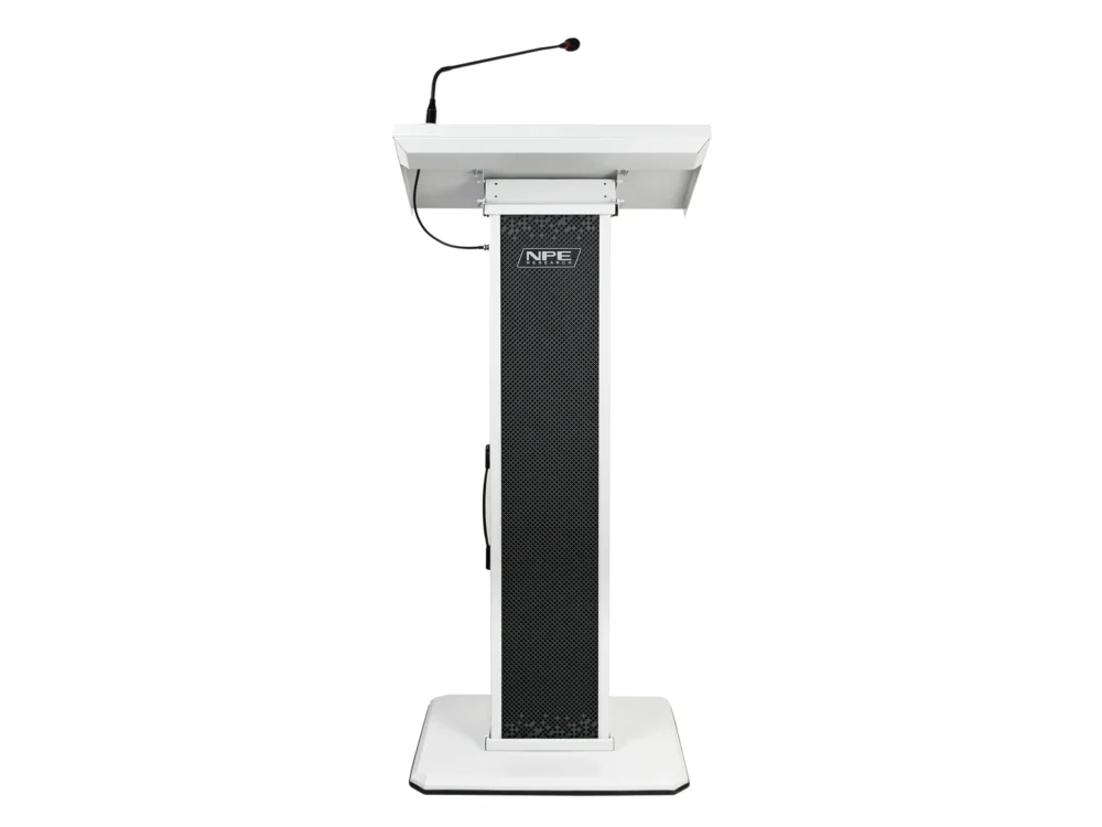 Npe Pd-206m แท่นบรรยายพร้อมเครื่องขยายเสียง ลำโพง Mp3 Recorder และ Bluetooth ในตัว