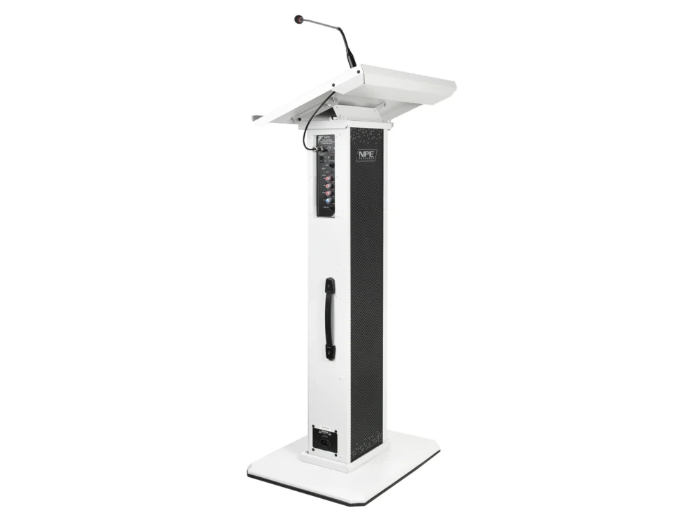 Npe Pd-206m แท่นบรรยายพร้อมเครื่องขยายเสียง ลำโพง Mp3 Recorder และ Bluetooth ในตัว