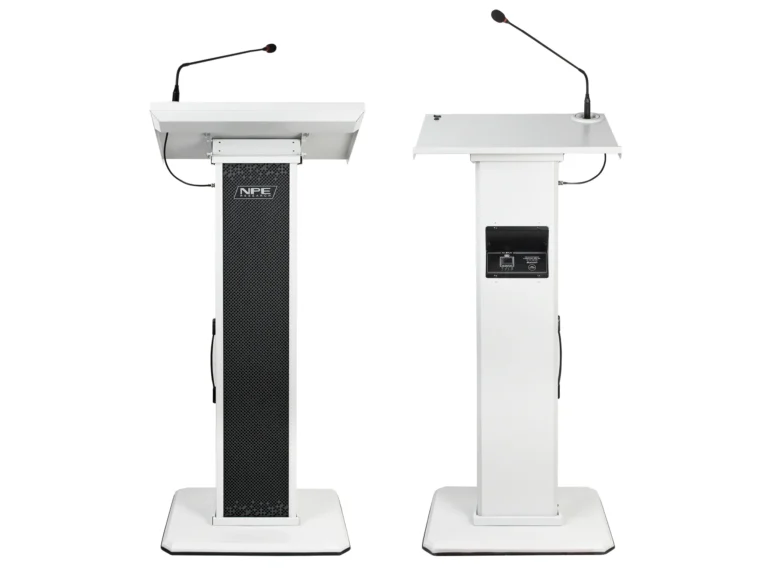Npe Pd-206m แท่นบรรยายพร้อมเครื่องขยายเสียง ลำโพง Mp3 Recorder และ Bluetooth ในตัว