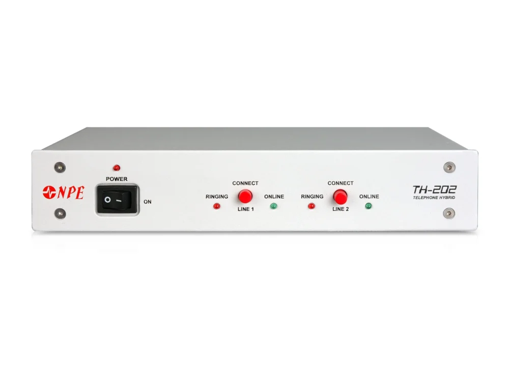 Npe Th-202 อุปกรณ์เชื่อมต่อโทรศัพท์เข้ามิกเซอร์ Telephone Hybrid Interface Npe Th-202 อุปกรณ์เชื่อมต่อโทรศัพท์เข้ามิกเซอร์ Telephone Hybrid Interface