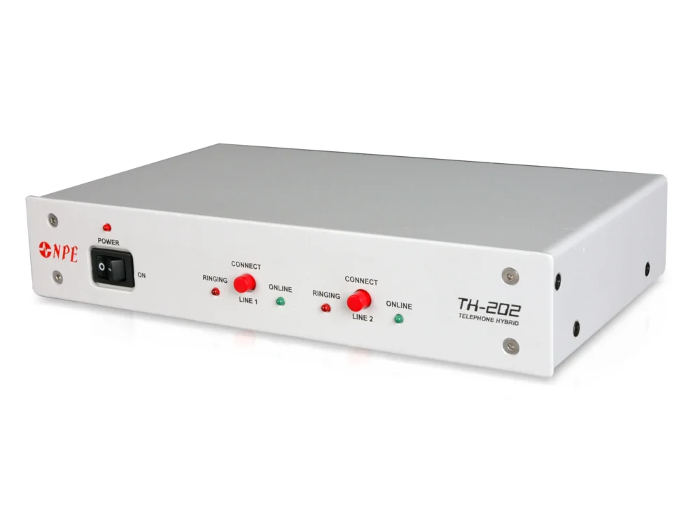 Npe Th-202 อุปกรณ์เชื่อมต่อโทรศัพท์เข้ามิกเซอร์ Telephone Hybrid Interface Npe Th-202 อุปกรณ์เชื่อมต่อโทรศัพท์เข้ามิกเซอร์ Telephone Hybrid Interface