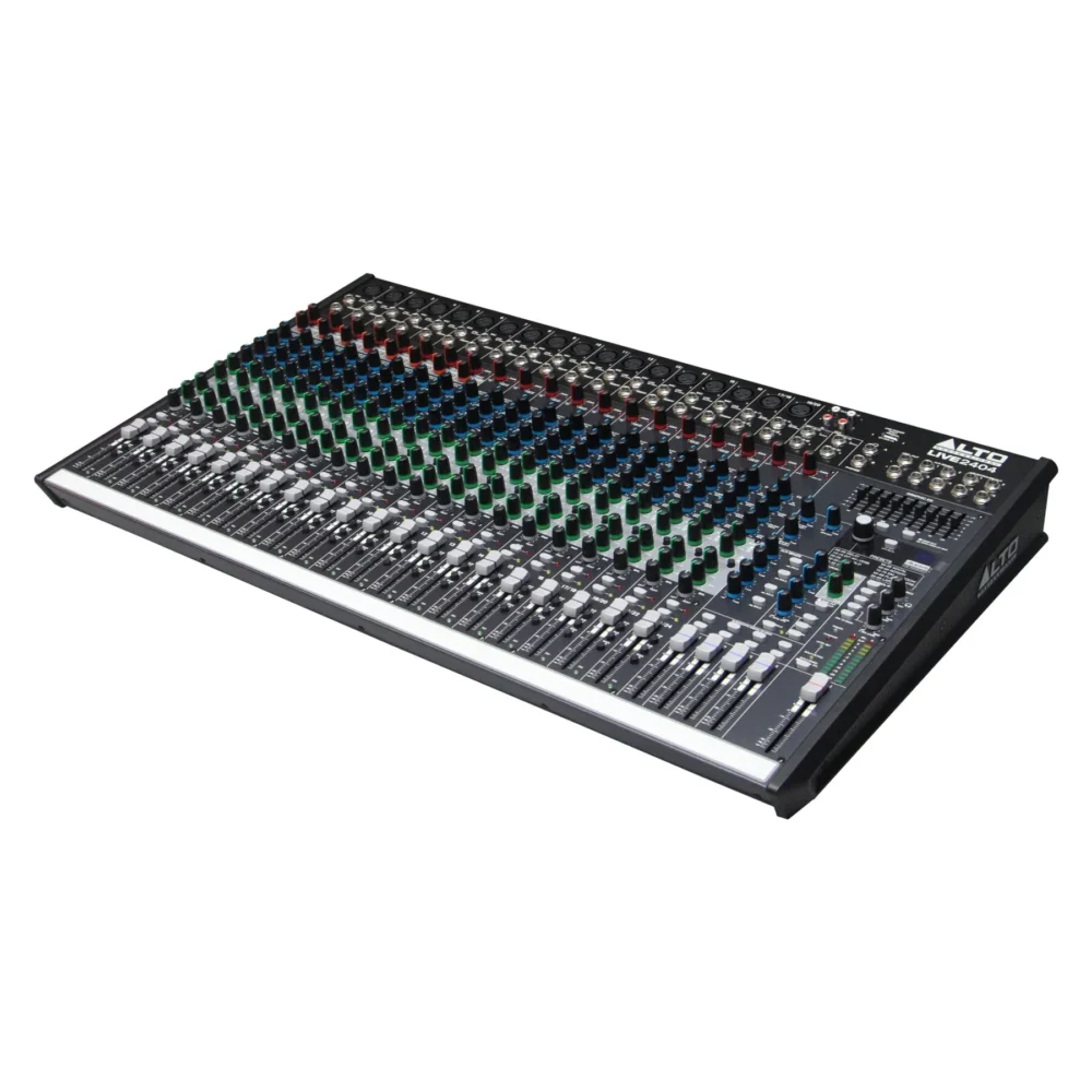 Alto Live2404 มิกเซอร์อนาล็อก 24 แชนแนล 4-Bus พร้อม Usb Audio Interface และ Dsp Effects Alto Live2404 มิกเซอร์อนาล็อก 24 แชนแนล 4-Bus พร้อม Usb Audio Interface และ Dsp Effects
