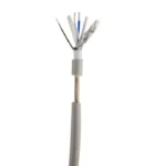 Cm Cm-M2d-3322 สายไมโครโฟน 2 คอร์ 22 Awg Double Jacket Ofc Shield 2 ชั้น