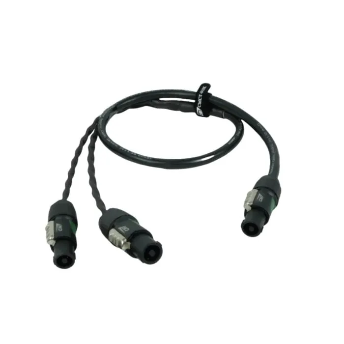 Cm Cm164p12 สายลำโพงพร้อมหัว Speakon 4 Pole To Speakon 2 Pole X2