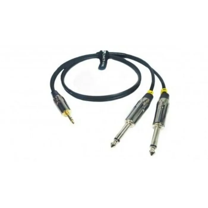 Cm Cmmp2pm สายออดิโอสำเร็จรูป 3.5mm Stereo To 2 Xlr Female