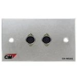 Cm Cmw5002d8 แผ่นติด Din 8 Pin 2 Port