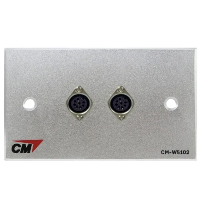 Cm Cmw5002d8 แผ่นติด Din 8 Pin 2 Port