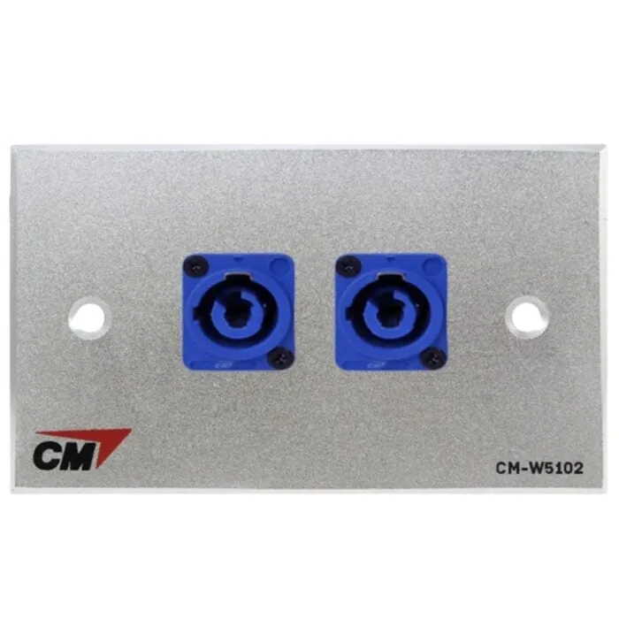 Cm Cmw5102xaci Cm Cmw5102xaci แผ่นติด Powercon In 2 Port