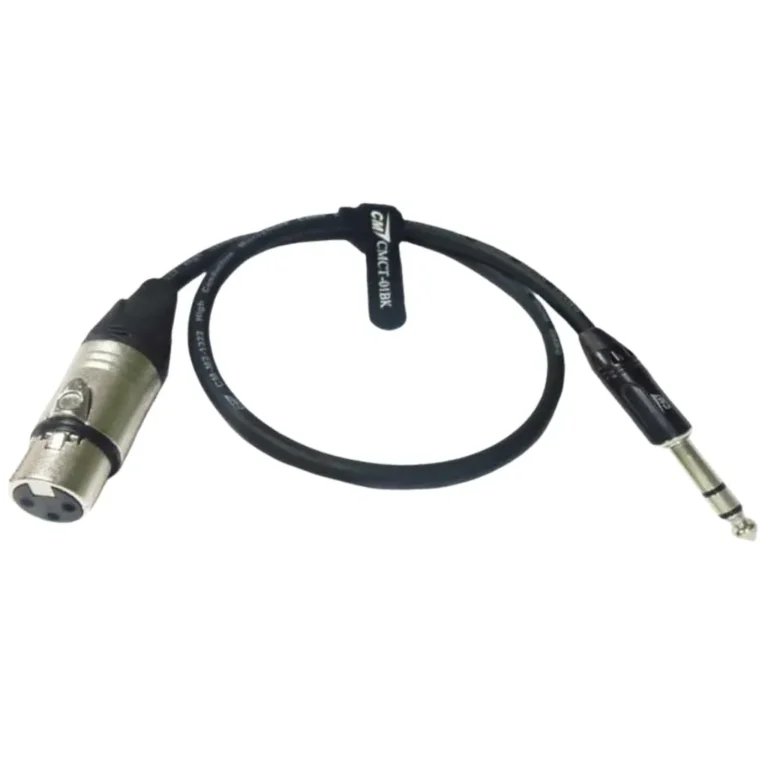 Cm Cmxfps สายไมโครโฟนสำเร็จรูป Xlr Female To Phone Stereo