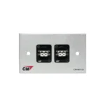 Cm Cmw5102fc แผ่นติด Lc Fiber Optic 2 Port
