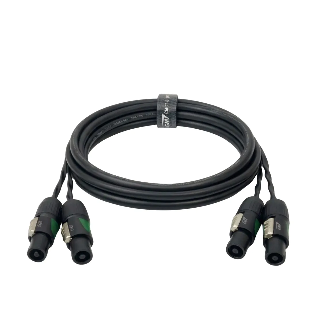 Cm162px 1 11zon Cm Cm162px สายลำโพงพร้อมหัว Speakon 2 Pole X2 To Speakon 2 Pole X2