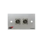 Cm Cmw5102x2b แผ่นติด Bnc 2 Port