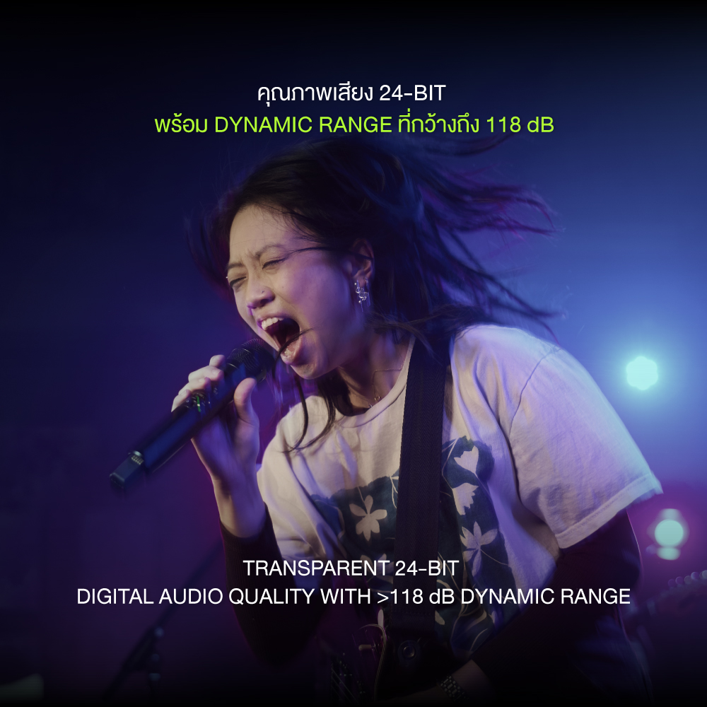Shure Slxd2+/58 ไมค์ไร้สายแบบดิจิตอล พร้อมแคปซูลหัวไมค์ Sm58®