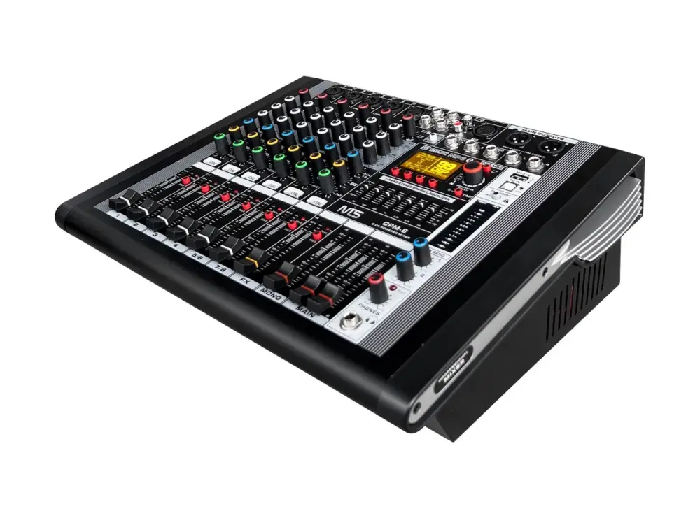 Cpm 8 (2) 5 11zon Nts Cpm-8 เพาเวอร์มิกเซอร์ 8 อินพุต และ Bluetooth / Usb