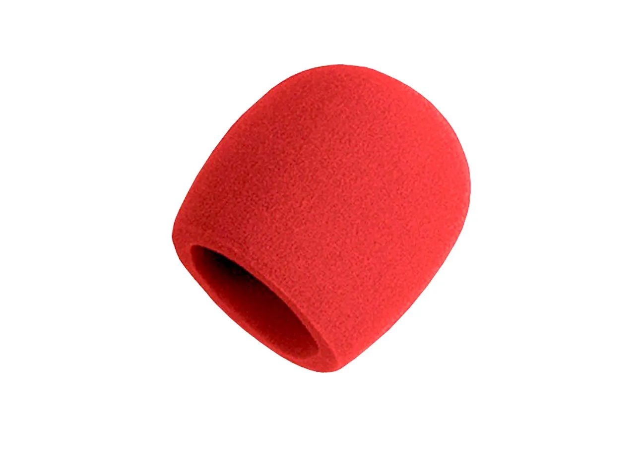 Ms 5 Red 2 11zon Nts Ms-5 ฟองน้ำครอบหัวไมโครโฟน คละสี (แพ็ก 5 ชิ้น)
