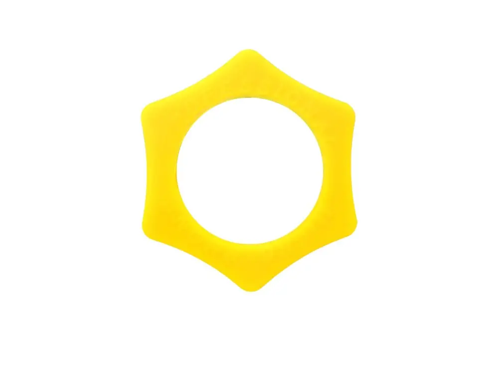 Ny 40 Yellow 1 11zon Nts Ny-40 ยางกันกลิ้งไมโครโฟนไมค์สาย คละสี (แพ็ก 5 ชิ้น)