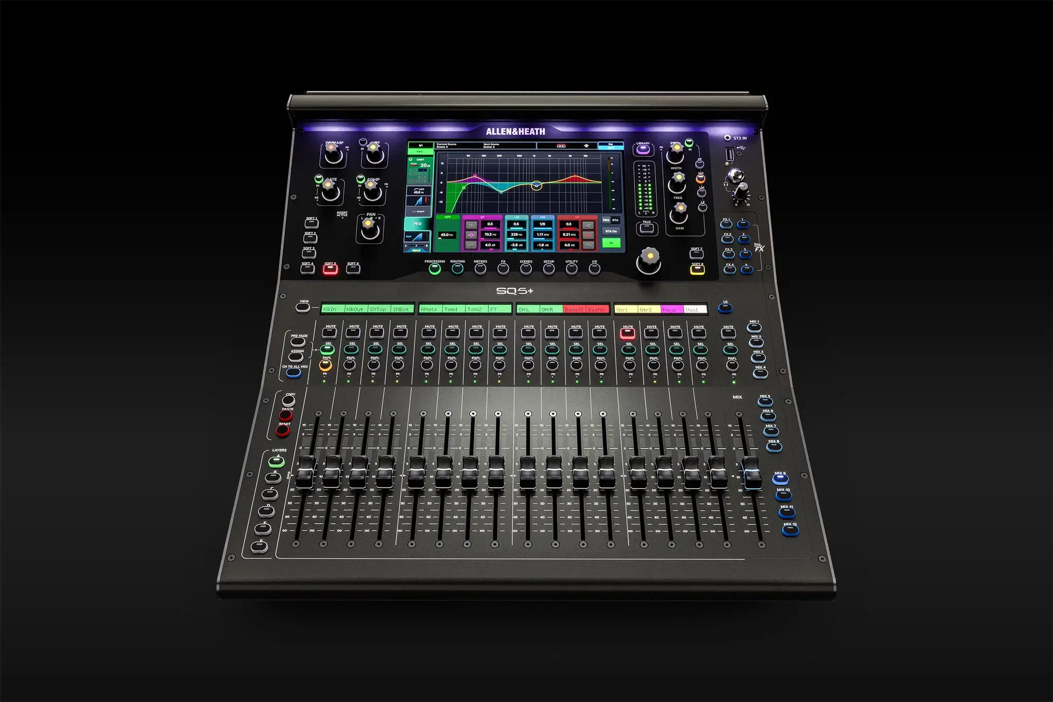 มิกเซอร์ ดิจิตอล Allen & Heath SQ-5+: จิ๋วแต่แจ๋ว สายแร็คพกพา และงาน Corporate