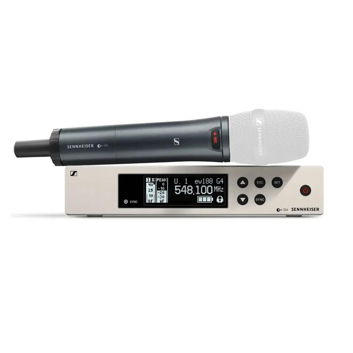 Sennheiser Ew 100 G4 Base Skm S C Th 100 G4 Sennheiser Ew 100 G4 Base Skm-S (C-Th) ชุดไมค์ลอยเดี่ยว (ไม่รวมหัวไมค์)