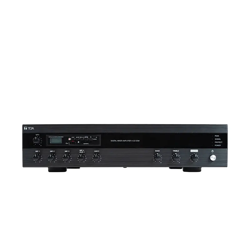 Toa A 3224dm As 1 Toa A-3224dm-As ดิจิตอลมิกเซอร์แอมป์ 240 วัตต์ พร้อม Bluetooth และ Mp3 Player