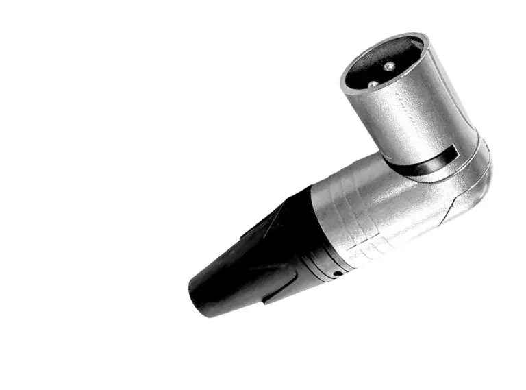 Lidge Ym-002l แจ็ค Xlr ตัวผู้ งอ 90 องศา 3 ขา สำหรับเข้าสาย