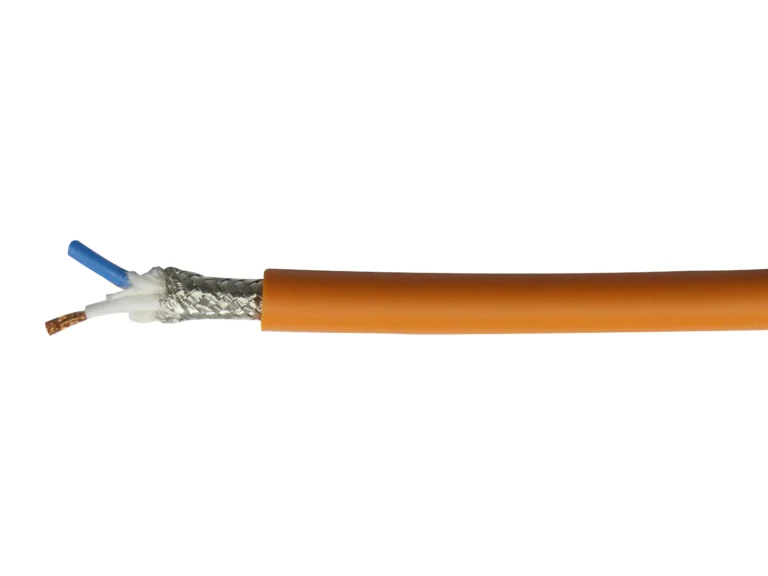 Canare L-2t2s สายไมโครโฟน 2x23awg แบบชีลด์ (สีส้ม)