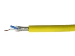 Canare L-2t2s สีเหลือง สายไมโครโฟน 2x23awg แบบชีลด์