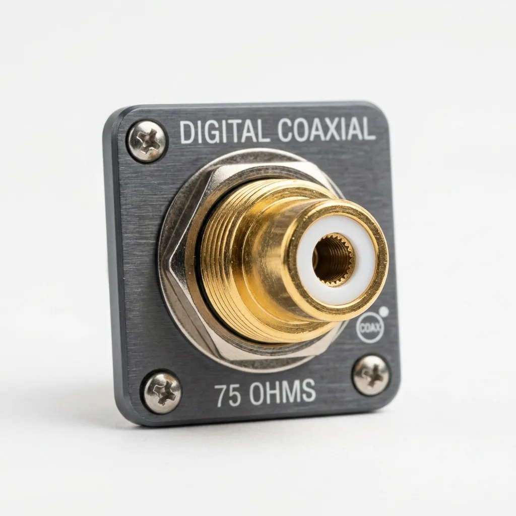 ช่องเสียบสาย Coaxial