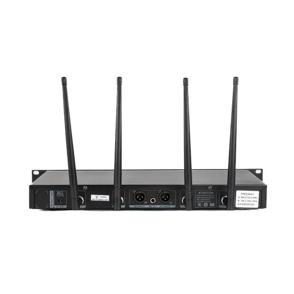 Ddm 257 28 3 Divaaudio Ddm-257 ไมโครโฟนไร้สายดิจิตอลแบบมือถือคู่ Uhf