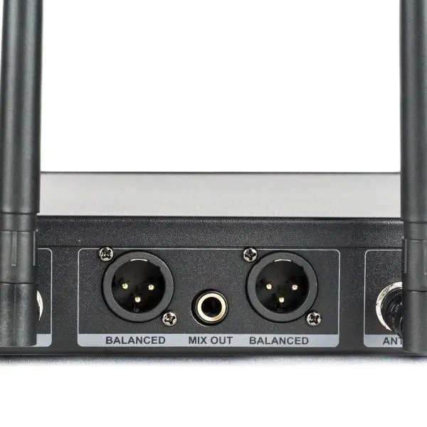Ddm 257 28 4 Divaaudio Ddm-257 ไมโครโฟนไร้สายดิจิตอลแบบมือถือคู่ Uhf