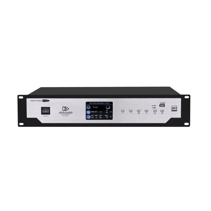 Divaaudio Da 1000cu 30 10 2 4 11zon Divaaudio Da-1000cu Set 4 ชุดไมค์ประชุมดิจิตอล 11 ท่าน พร้อมชุดขยายเสียงและลำโพงติดผนัง