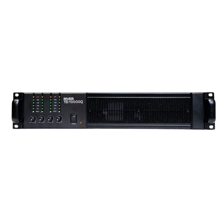 River Acoustics Td10000q Mkiii เพาเวอร์แอมป์ 4 แชนแนล Class Td