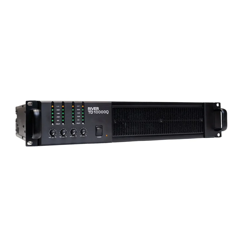 River Td10000q Mkiii 2 River Acoustics Td10000q Mkiii เพาเวอร์แอมป์ 4 แชนแนล Class Td