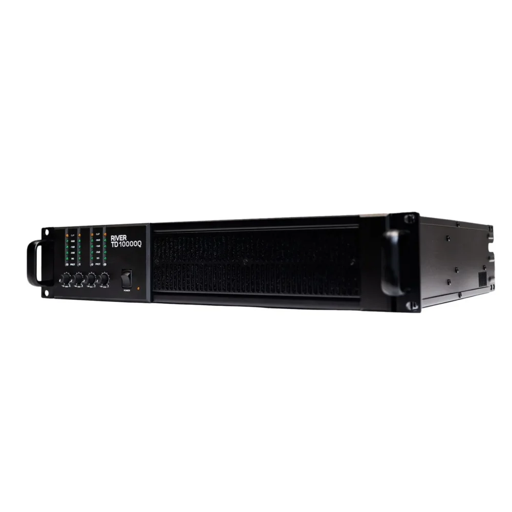 River Td10000q Mkiii 3 River Acoustics Td10000q Mkiii เพาเวอร์แอมป์ 4 แชนแนล Class Td