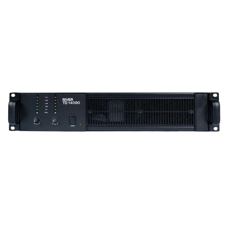River Acoustics Td14000 Mkiii เพาเวอร์แอมป์ 2 แชนแนล Class Td