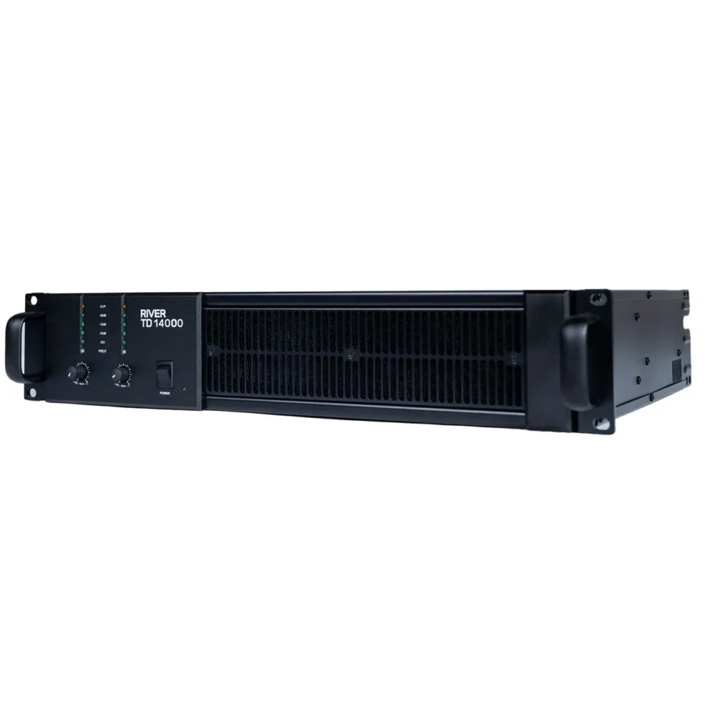 River Td14000 Mkiii 3 River Acoustics Td14000 Mkiii เพาเวอร์แอมป์ 2 แชนแนล Class Td