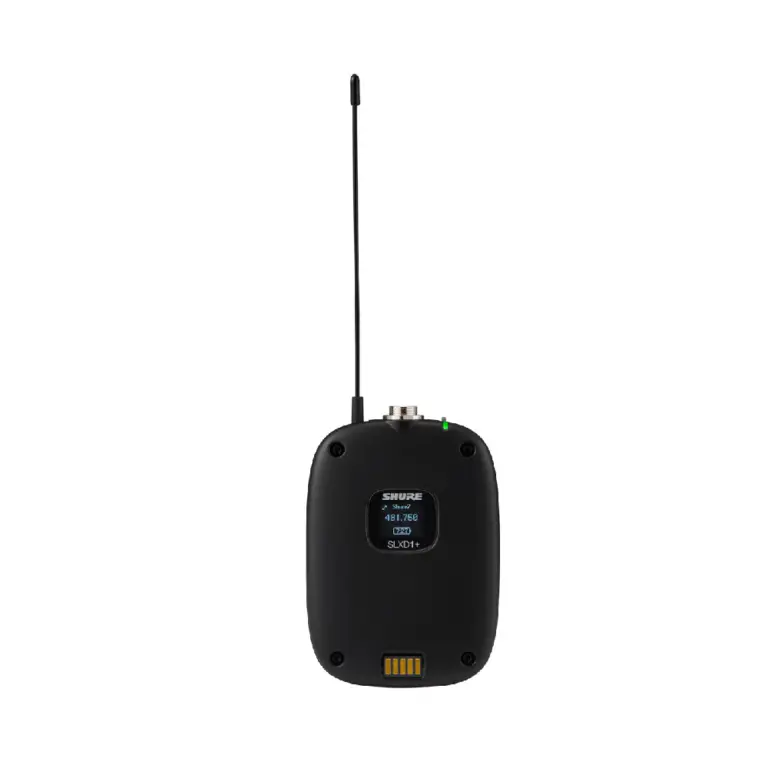 Shure Slxd1+ เครื่องส่งสัญญาณไร้สายดิจิตอลแบบ Bodypack