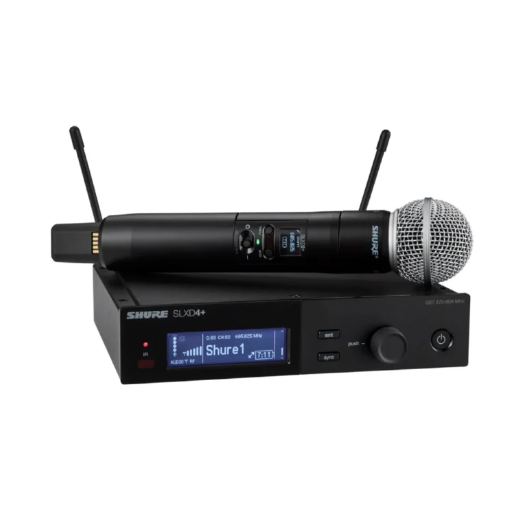 Shure Slxd24+/58 ชุดไมค์ไร้สายแบบดิจิตอลพร้อมแคปซูลหัวไมค์ Sm58®