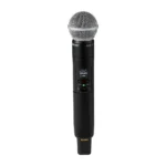 Shure Slxd24d+a/58-M55 ชุดไมค์ไร้สายแบบดิจิตอลพร้อมแคปซูลหัวไมค์ Sm58 จำนวน 2 อัน
