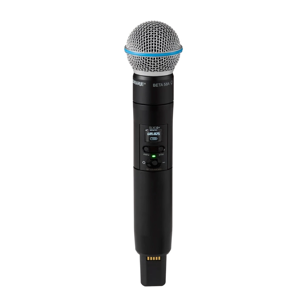 Shure Slxd24da B58 M55 Mic Shure Slxd24d+a/b58-M55 ชุดไมค์ไร้สายแบบดิจิทัลพร้อมพร้อมแคปซูล Beta® 58a จำนวน 2 อัน