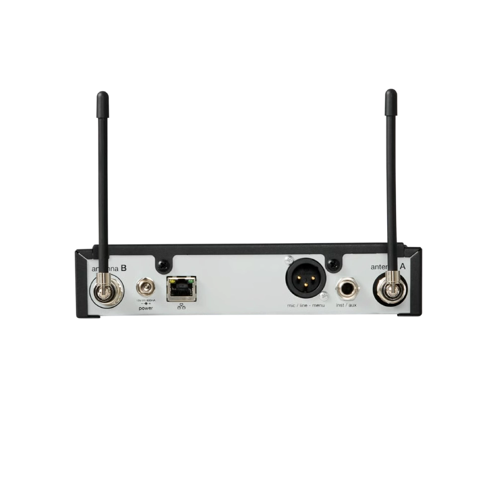 Shure Slxd4+ Back Shure Slxd4+ เครื่องรับสัญญาณไร้สายแบบดิจิตอล