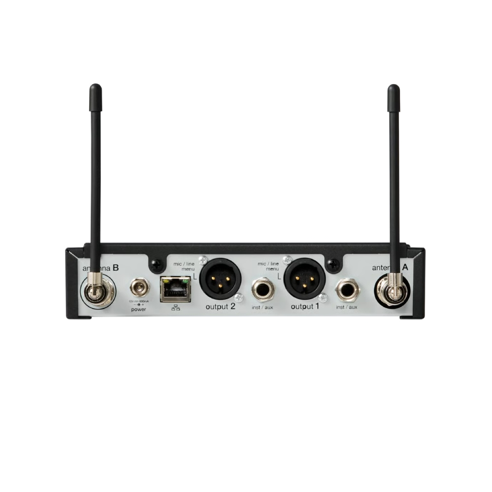 Shure Slxd4d+ Back Shure Slxd4+ เครื่องรับสัญญาณไร้สายแบบดิจิตอล (คัดลอก)