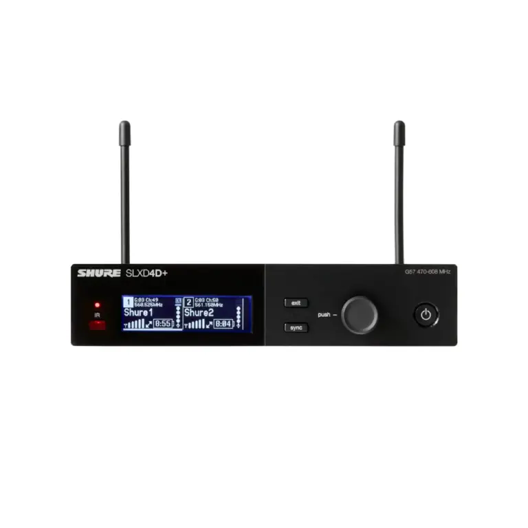 Shure Slxd4+ เครื่องรับสัญญาณไร้สายแบบดิจิตอล (คัดลอก)