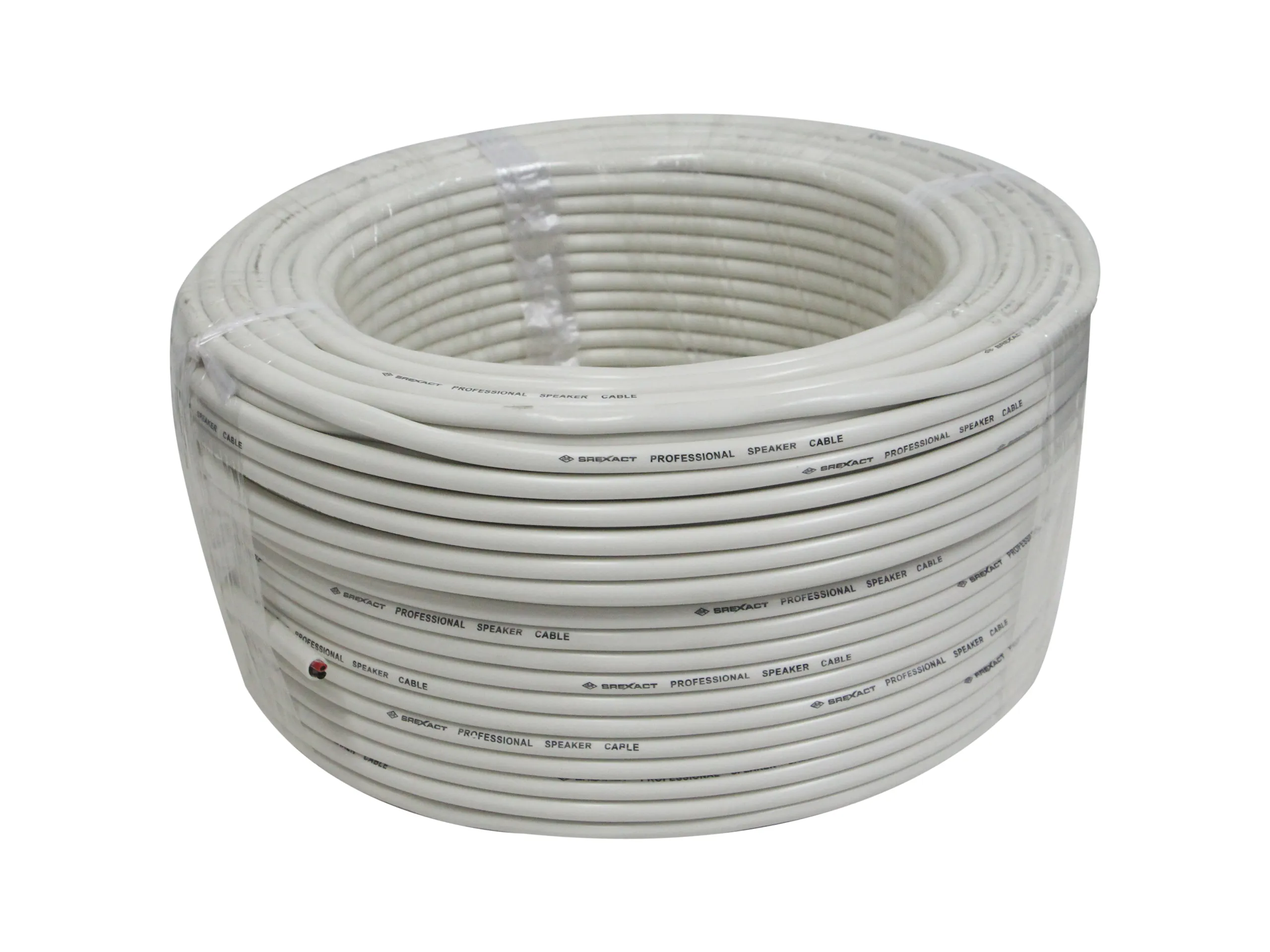 Sunrise 3070700011-011 สายลำโพง 2x16awg 100m สีขาว Sunrise 3070700011-011 สายลำโพง 2x16awg 100m สีขาว
