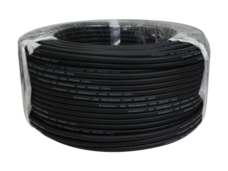 Sunrise 3070700015-011 สายลำโพง 2x14awg 100m สีดำ