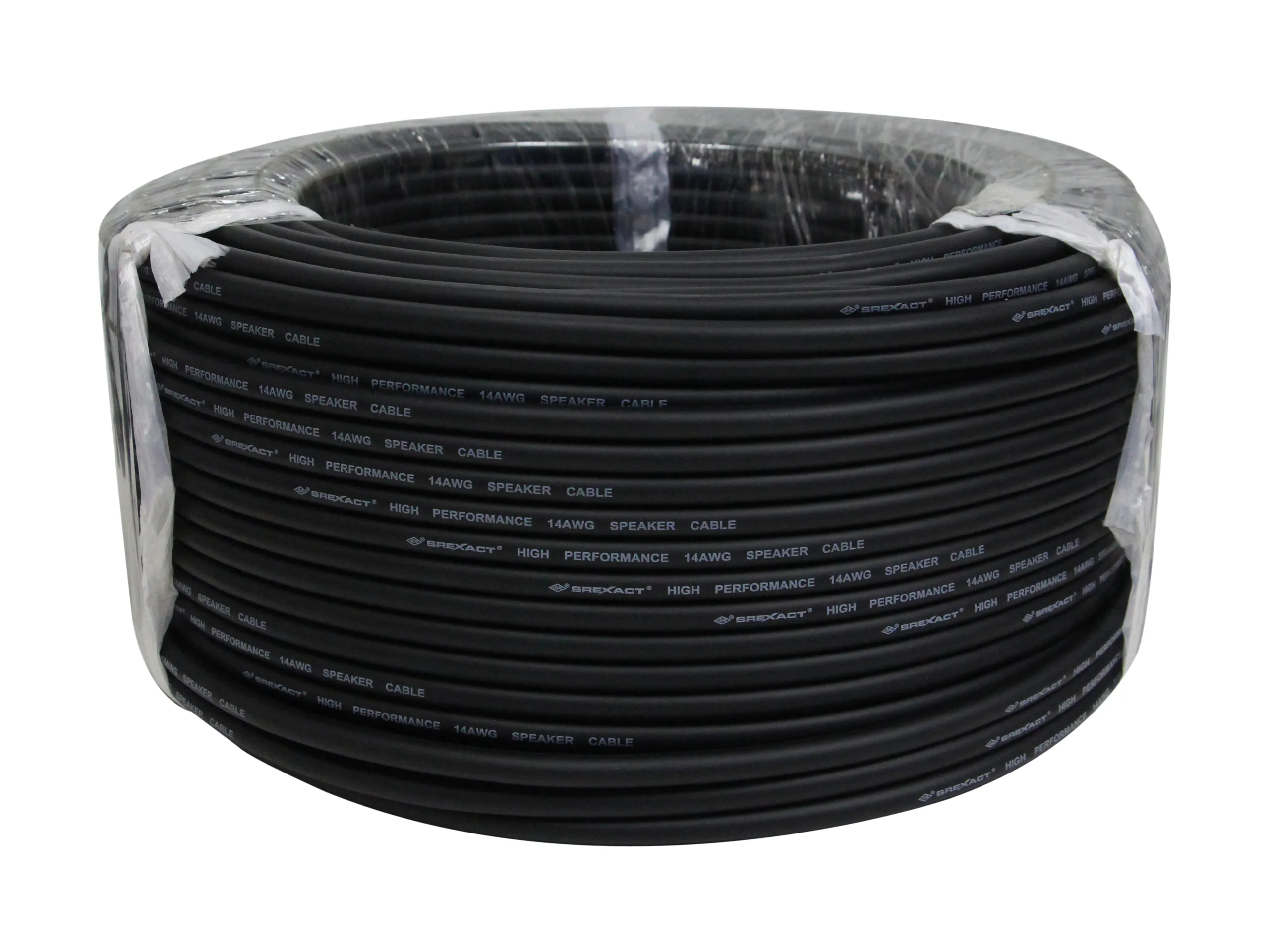 Sunrise 3070700015-011 สายลำโพง 2x14awg 100m สีดำ Sunrise 3070700015-011 สายลำโพง 2x14awg 100m สีดำ