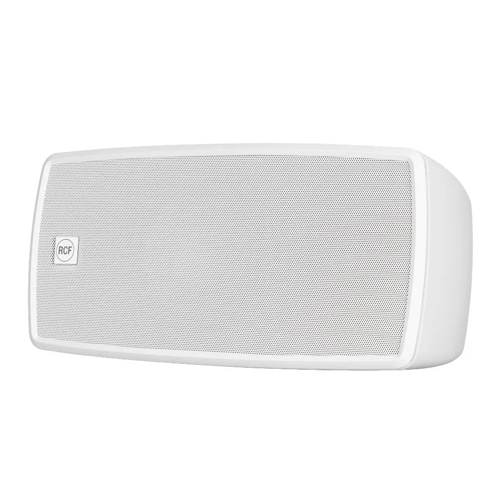 008 Wmr 60t White Left 3 11zon Rcf Wmr 60t W ลำโพงติดผนัง 2 ทาง ขนาด 6.5 นิ้ว พร้อม Line Transformer 80w Aes สีขาว