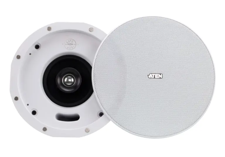 Aten As104 ลำโพงติดเพดาน 4 นิ้ว แบบ Coaxial 2 ทาง (4" Coaxial Ceiling Loudspeaker)