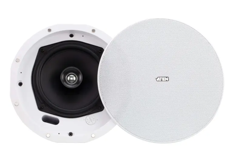 Aten As106 ลำโพงติดเพดาน 6.5 นิ้ว แบบ Coaxial 2 ทาง (6.5" Coaxial Ceiling Loudspeaker)